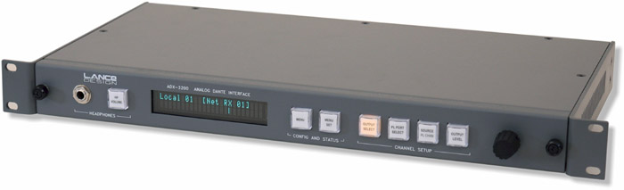 ADX-3200 Analog Dante Interface