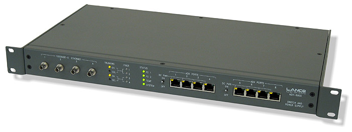 ADX-8000 Switch and dual power supply